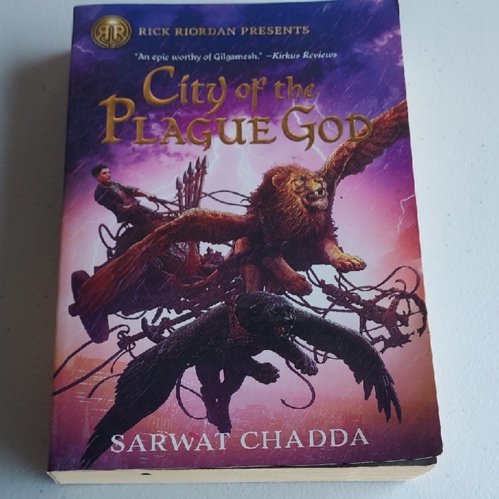 City of the Plague God Book by Sarwat Chadda